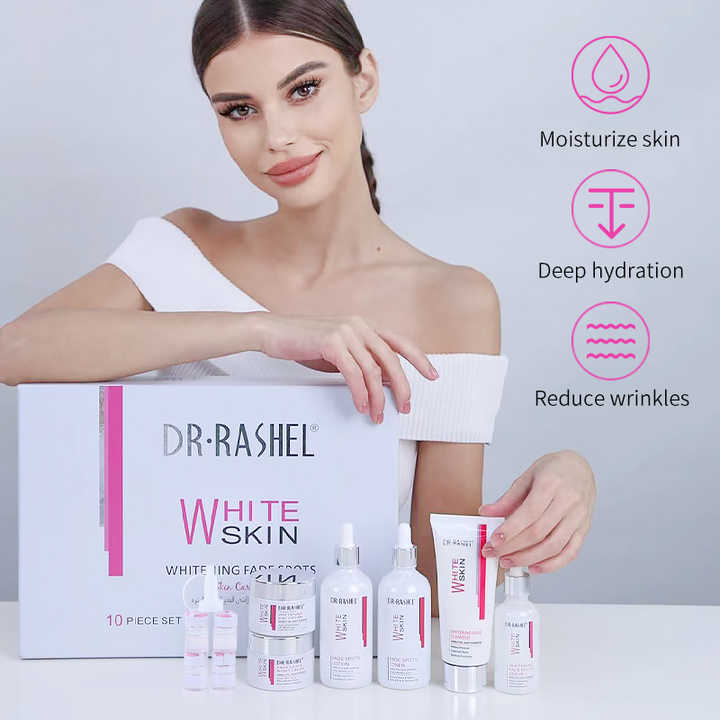 DR.RASHEL Whitening Facial Series – Brightening and Hydrating Skincare Set