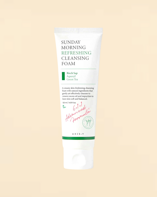 Axis-Y Sunday Morning Refreshing Cleansing Foam (120ml)