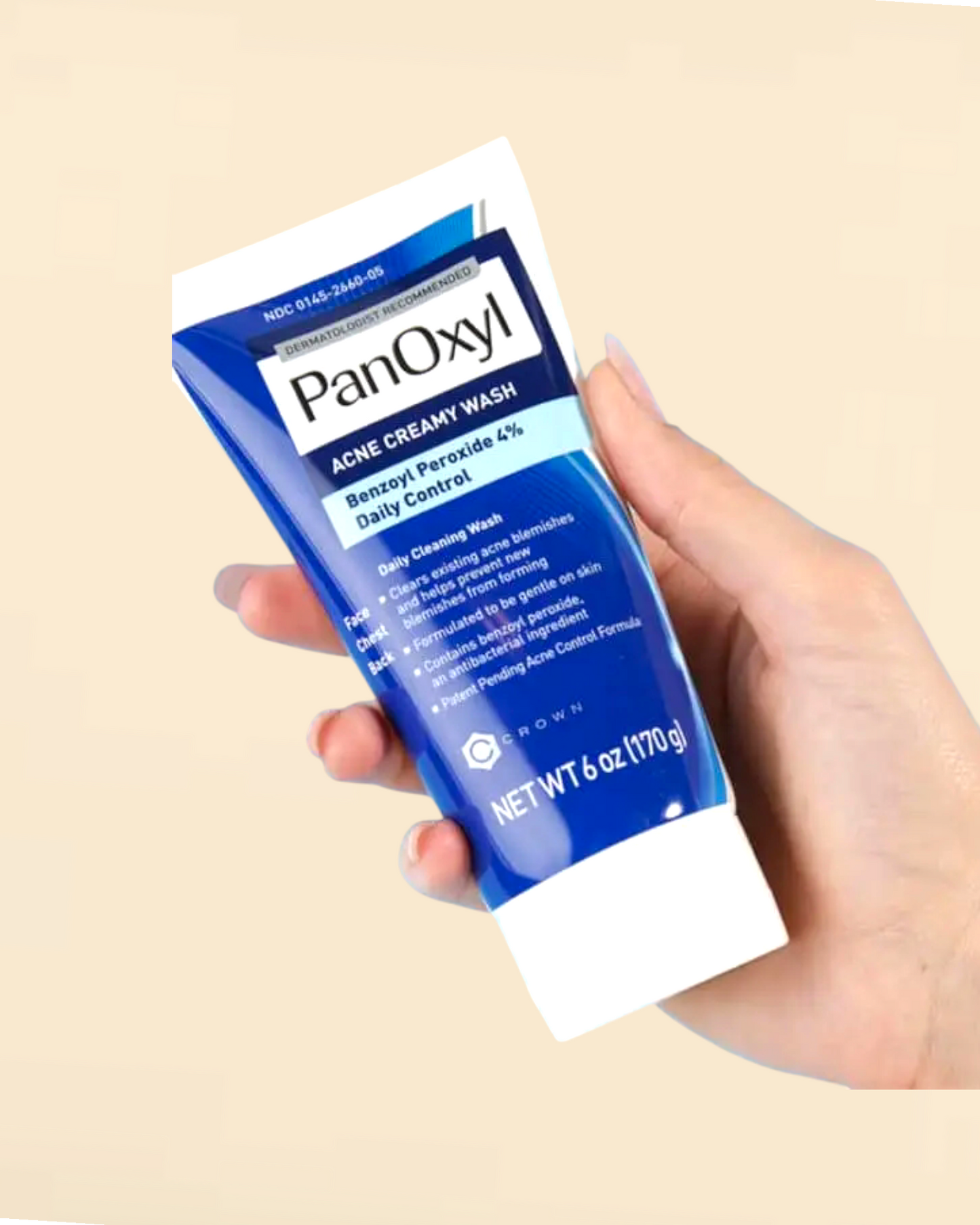 PanOxyl Acne Creamy Wash – 4% Benzoyl Peroxide (150g)